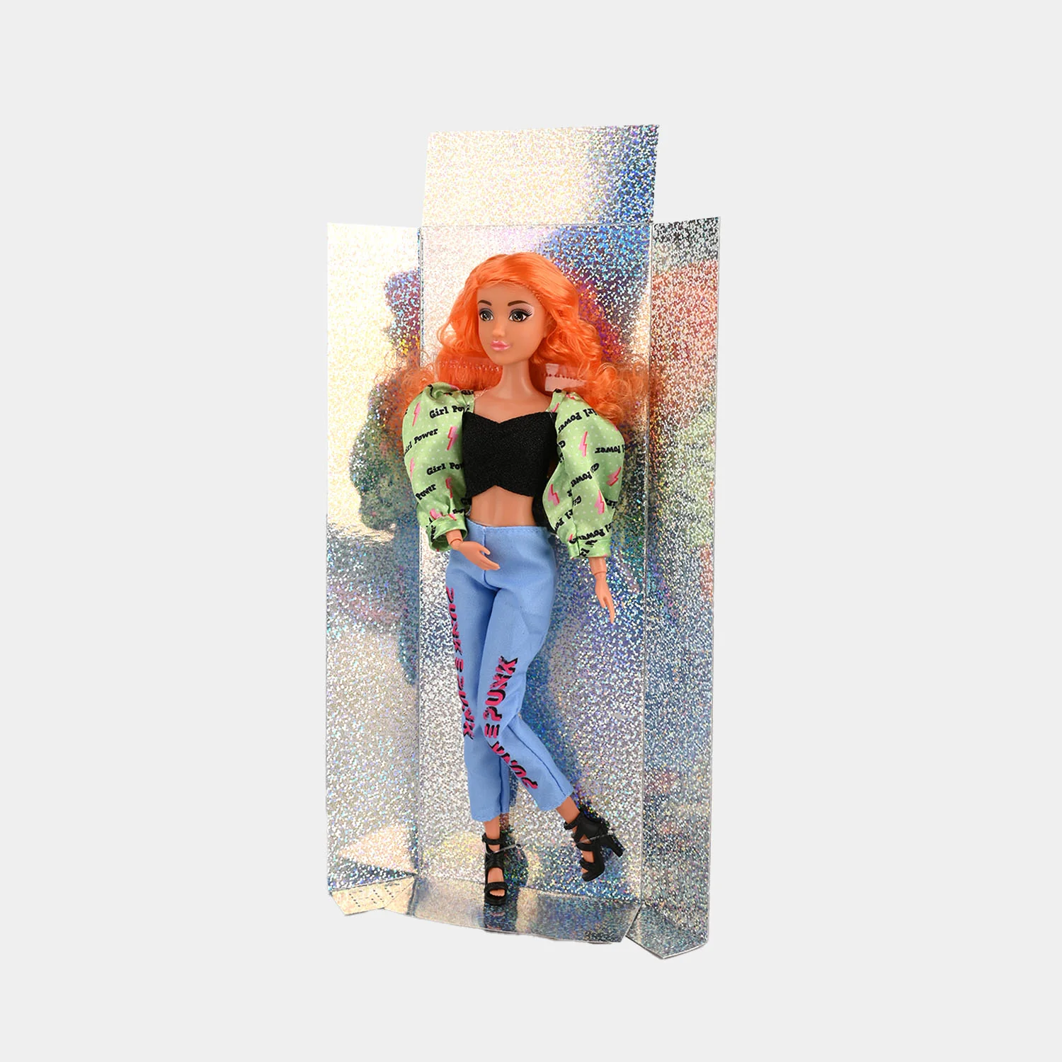 11.5" Lovely Fashion Doll with Accessories Set - Image 4
