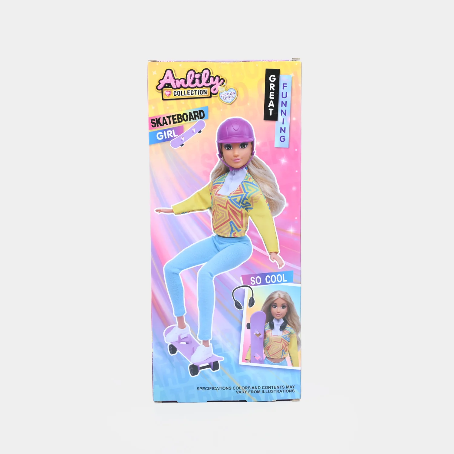 11.5" Lovely Fashion Doll with Accessories Set - Image 6