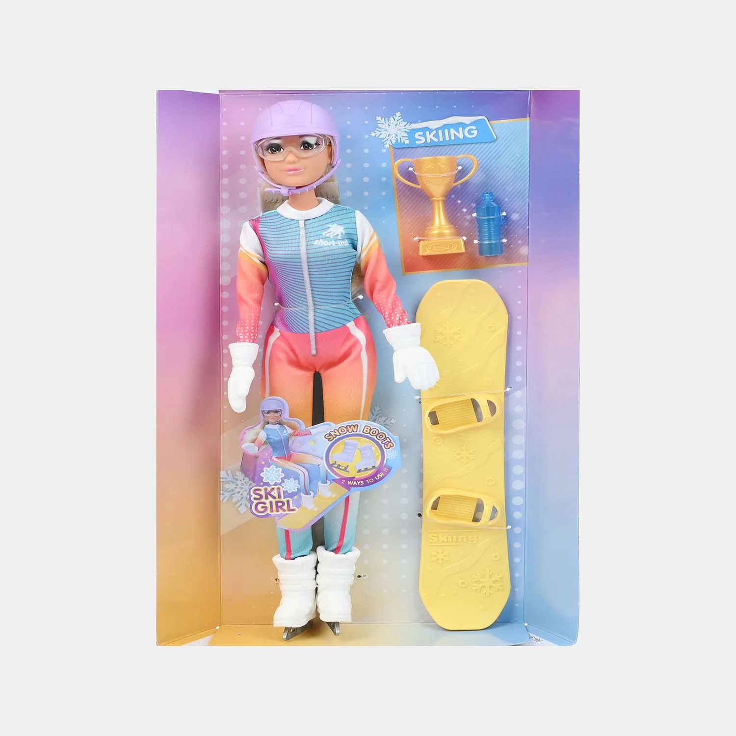 11.5" Lovely Fashion Doll with Accessories Set - Image 2
