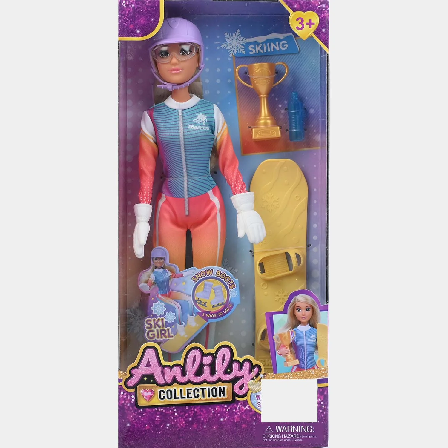 11.5" Lovely Fashion Doll with Accessories Set - Image 6