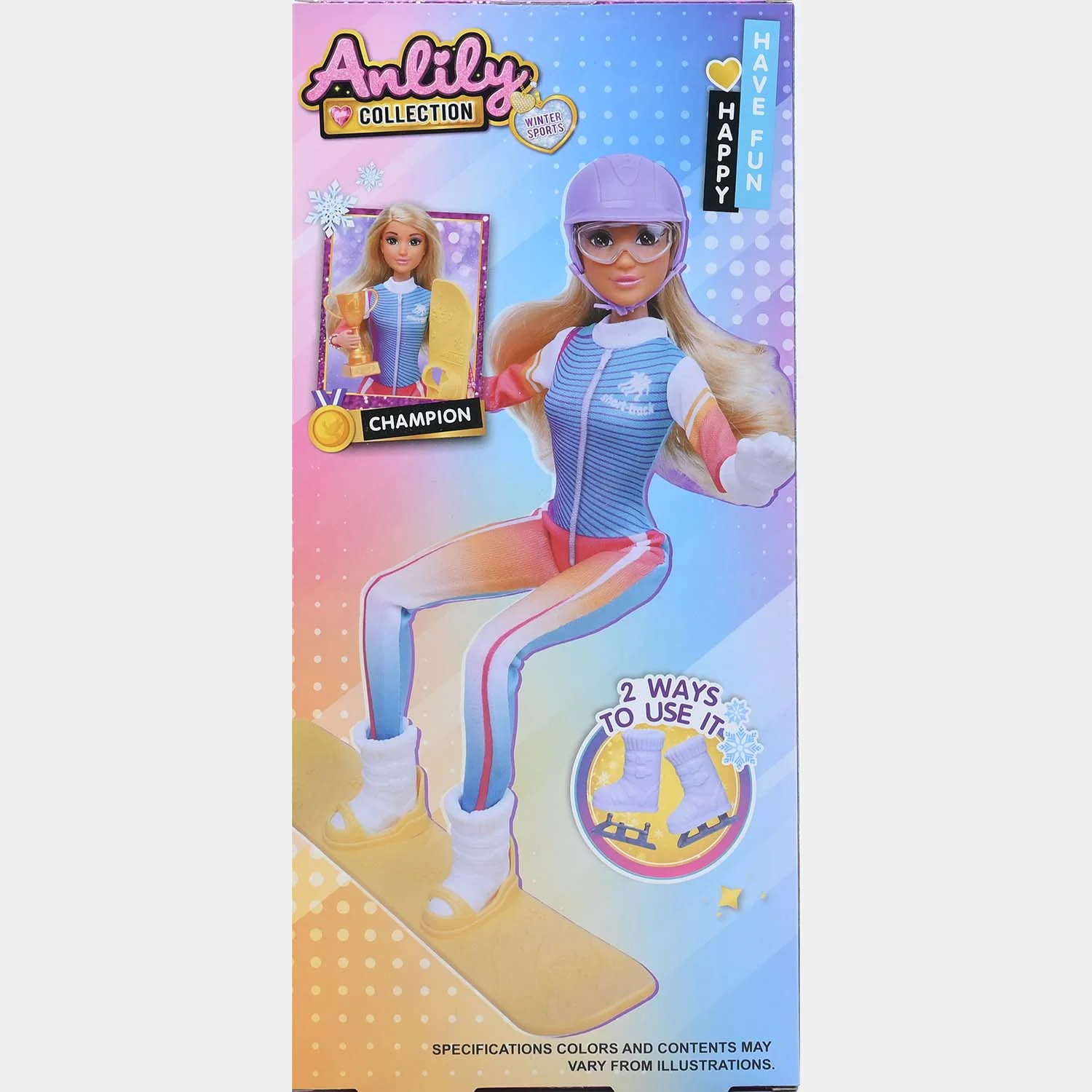 11.5" Lovely Fashion Doll with Accessories Set - Image 7