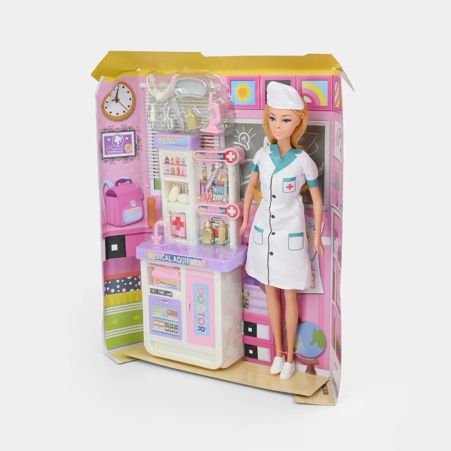 11.5 Inch Doll With Medical Table - Image 4