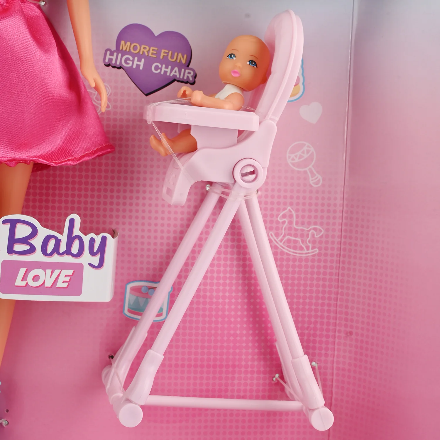 11.5" Lovely Fashion Doll with Accessories Set - Image 5