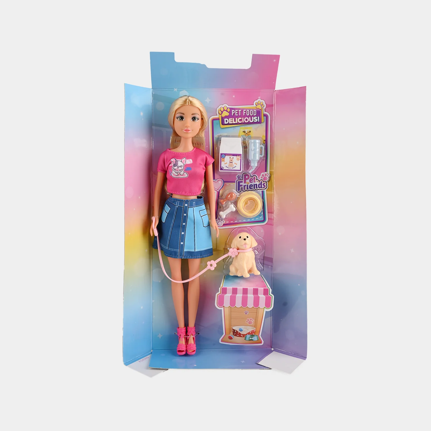 11.5" Lovely Fashion Doll with Accessories Set - Image 2