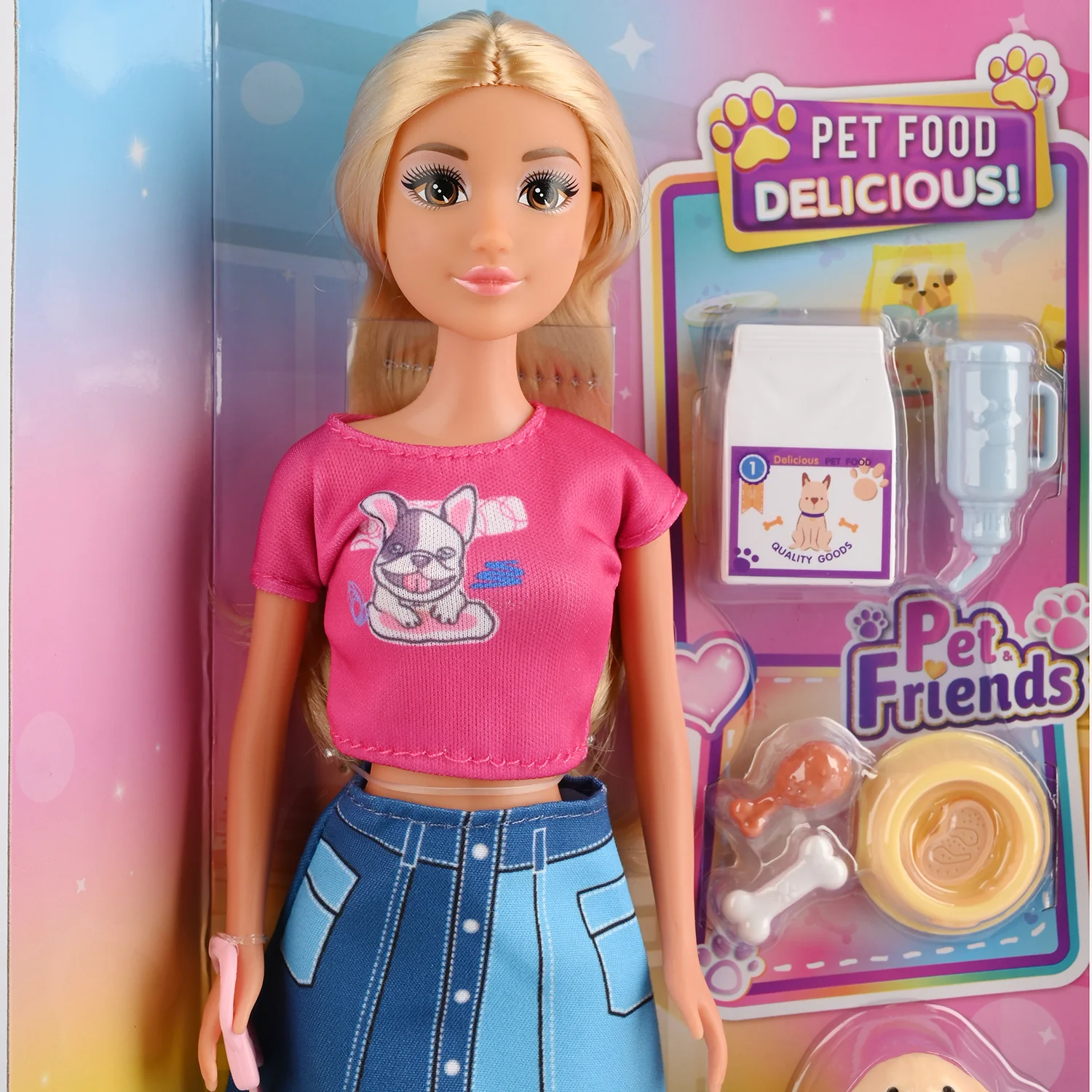 11.5" Lovely Fashion Doll with Accessories Set - Image 3