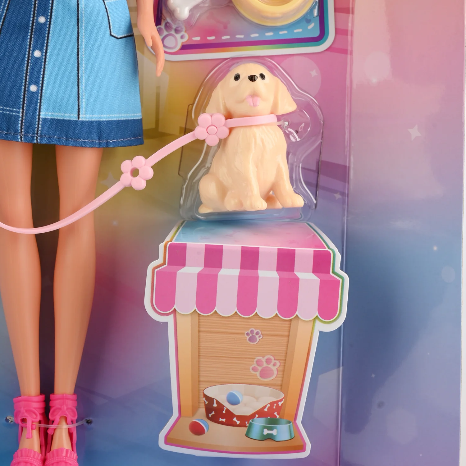 11.5" Lovely Fashion Doll with Accessories Set - Image 5
