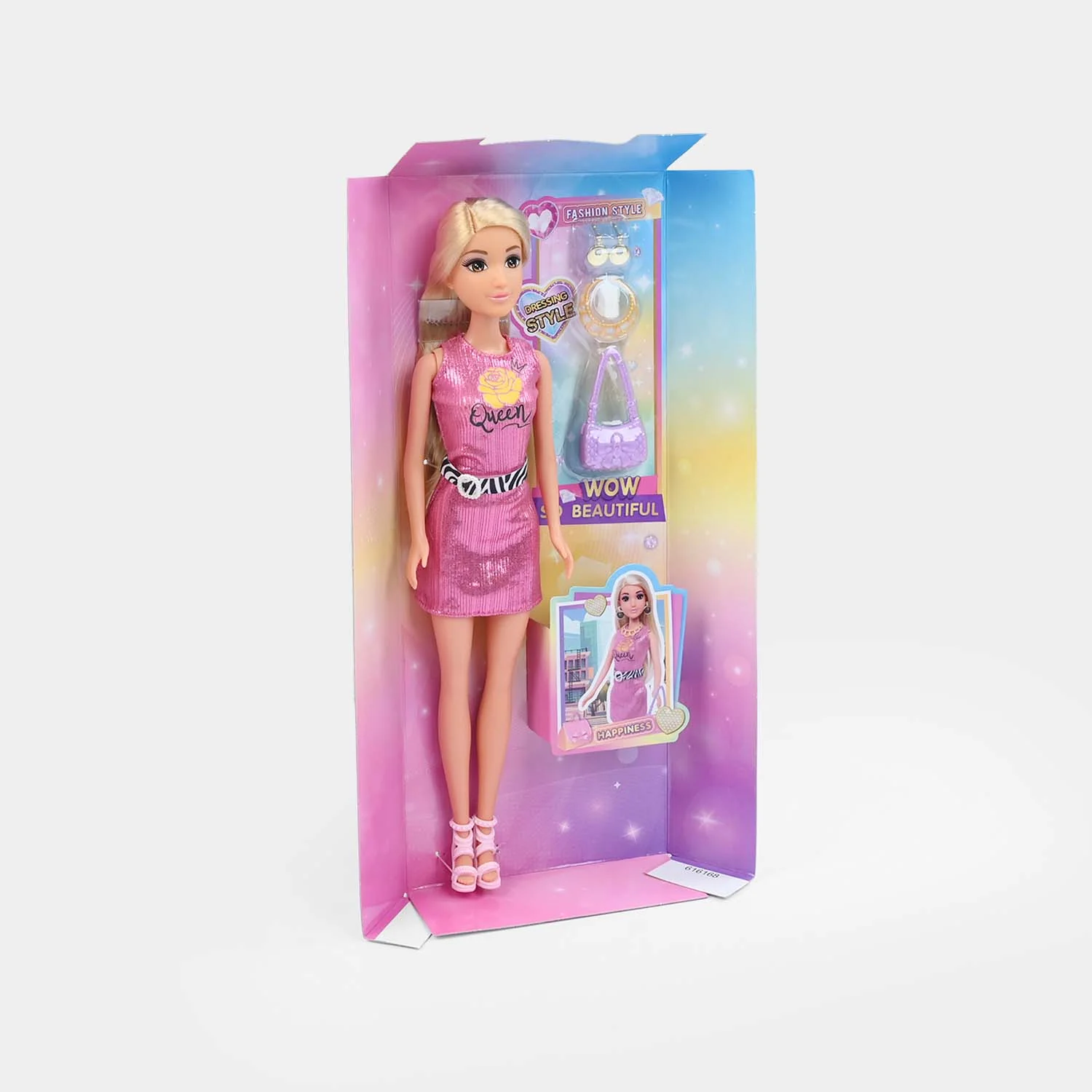 11.5" Lovely Fashion Doll with Accessories Set - Image 4