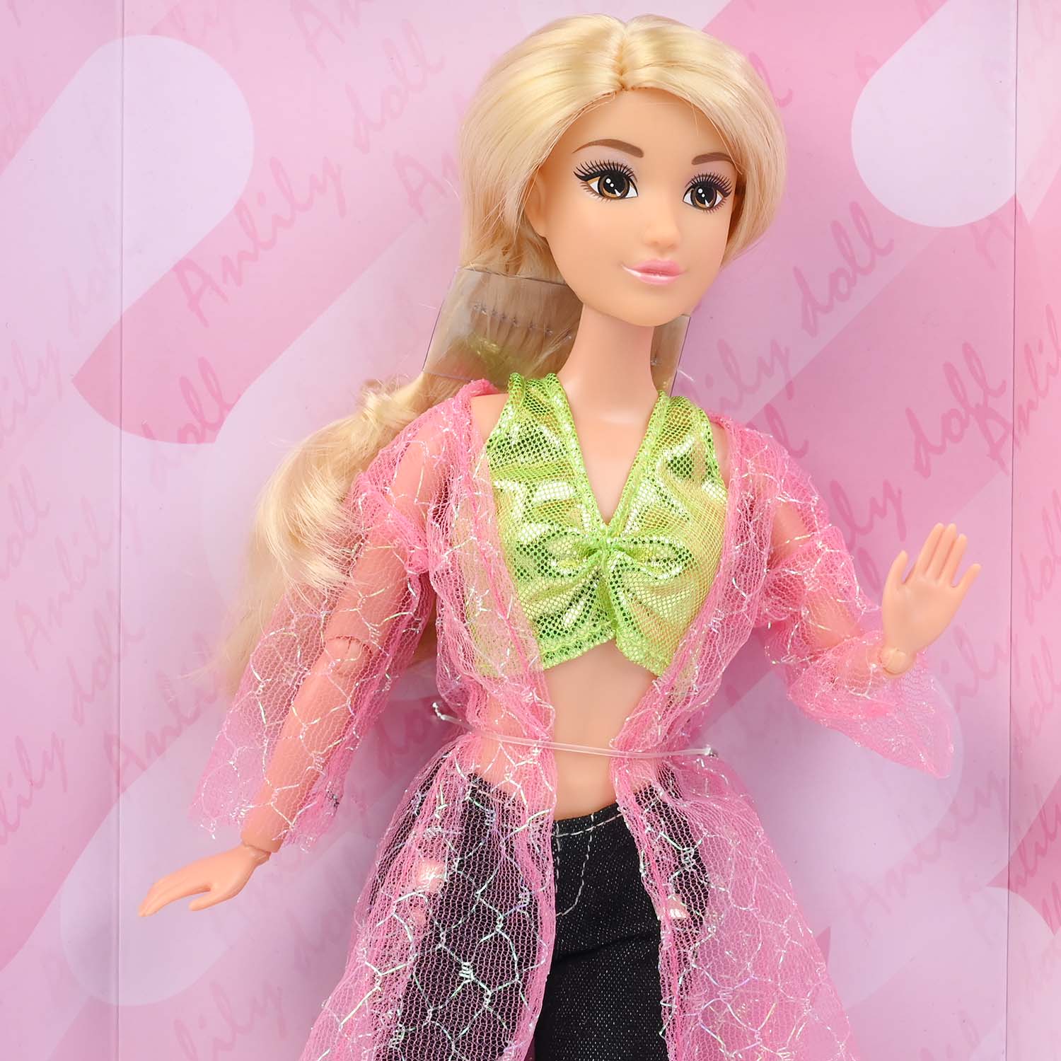 11.5" Lovely Fashion Doll with Accessories Set - Image 3