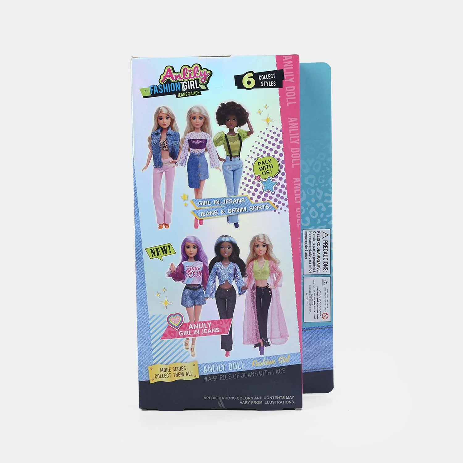 11.5" Lovely Fashion Doll with Accessories Set - Image 6