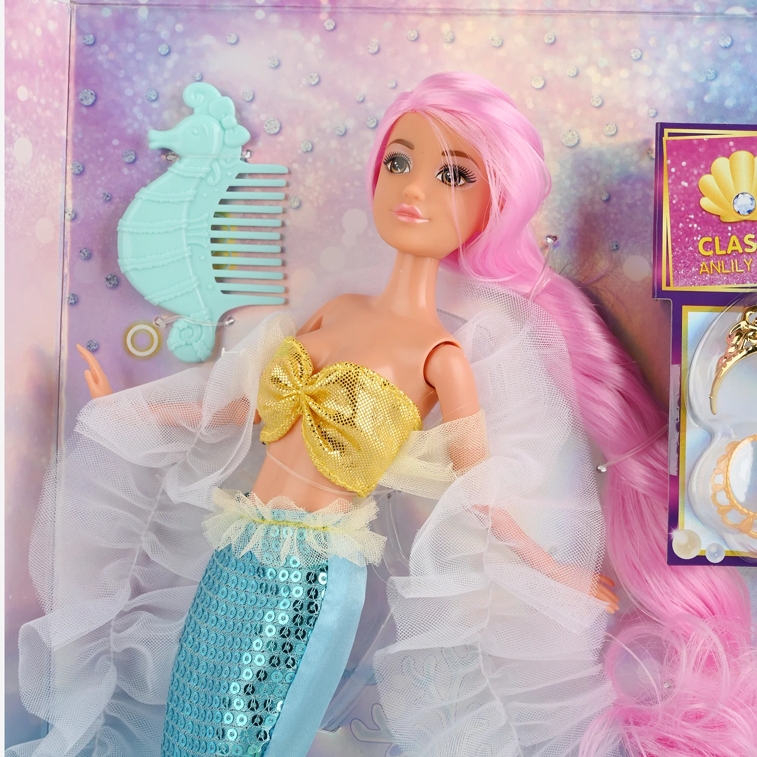 11.5" Lovely Fashion Doll with Accessories Set - Image 3