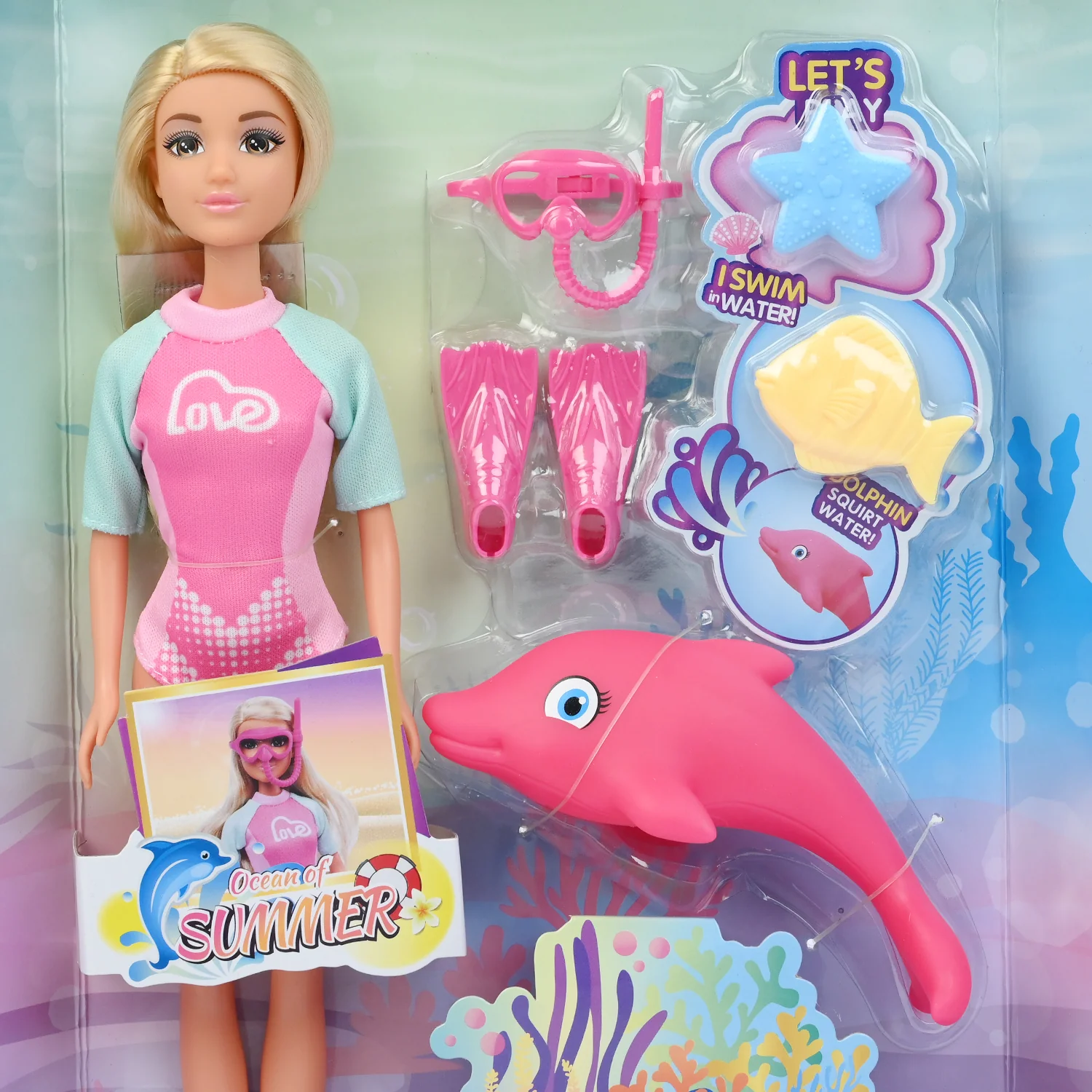 11.5" Lovely Fashion Doll with Accessories Set - Image 3