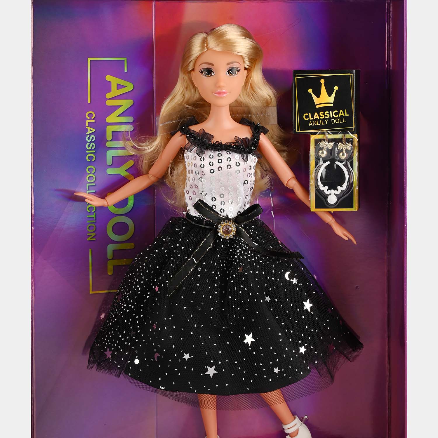 11.5" Lovely Fashion Doll with Accessories Set - Image 3