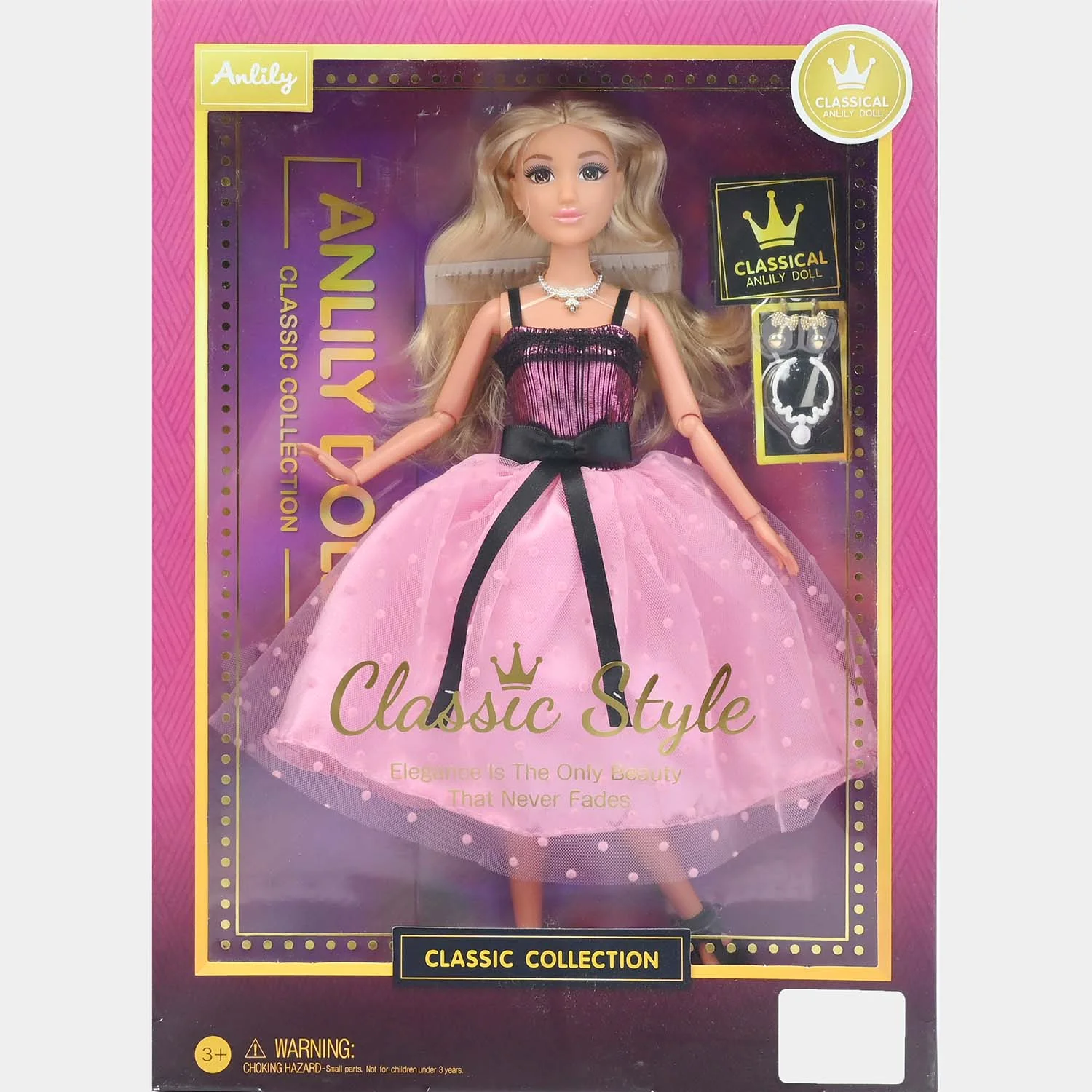 11.5" Lovely Fashion Doll with Accessories Set - Image 5