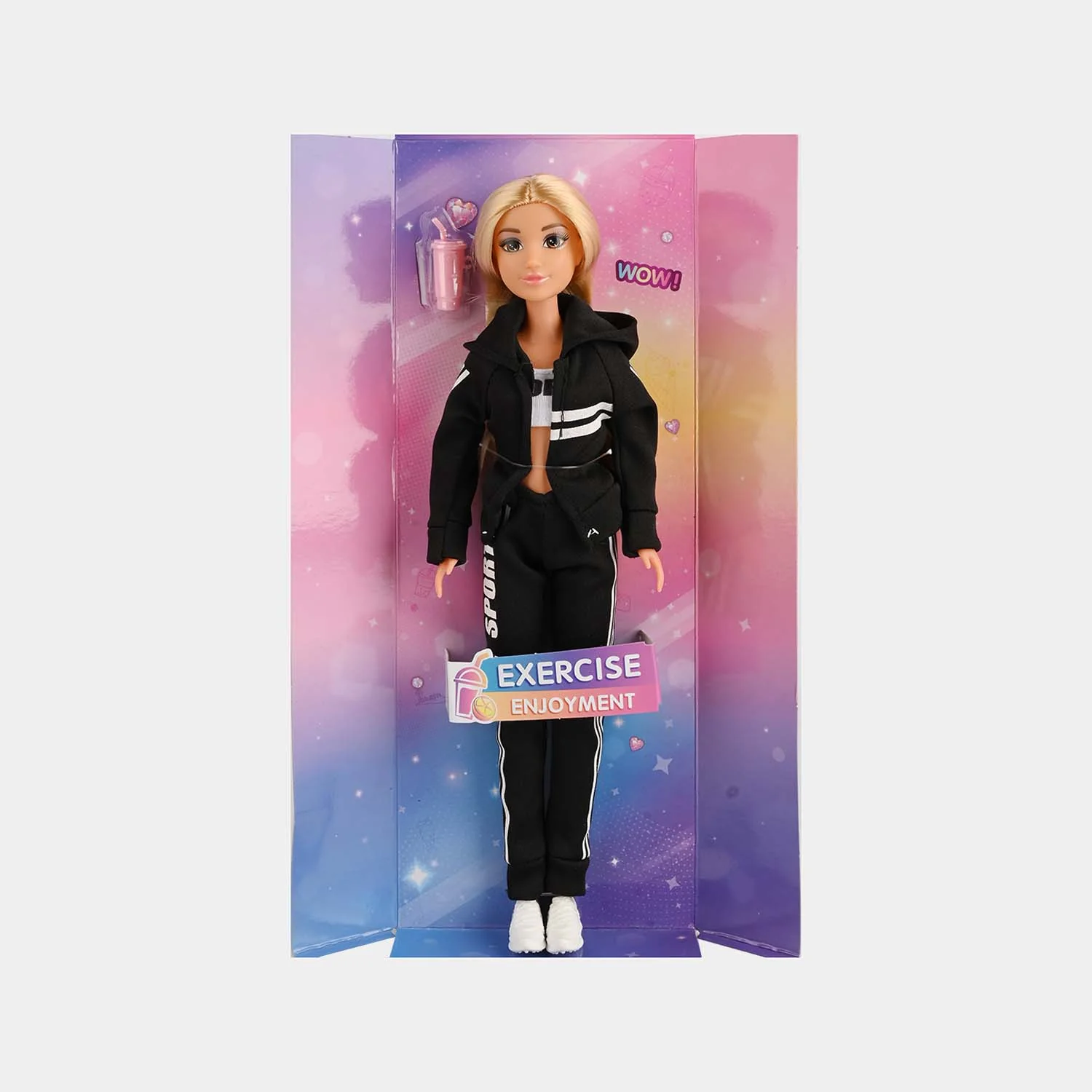 11.5" Lovely Fashion Doll with Accessories Set - Image 2