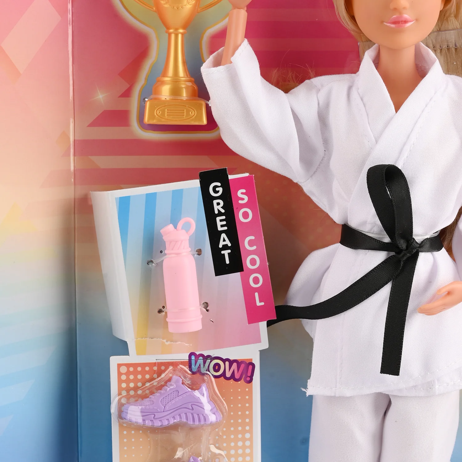 11.5" Lovely Fashion Doll with Accessories Set - Image 4