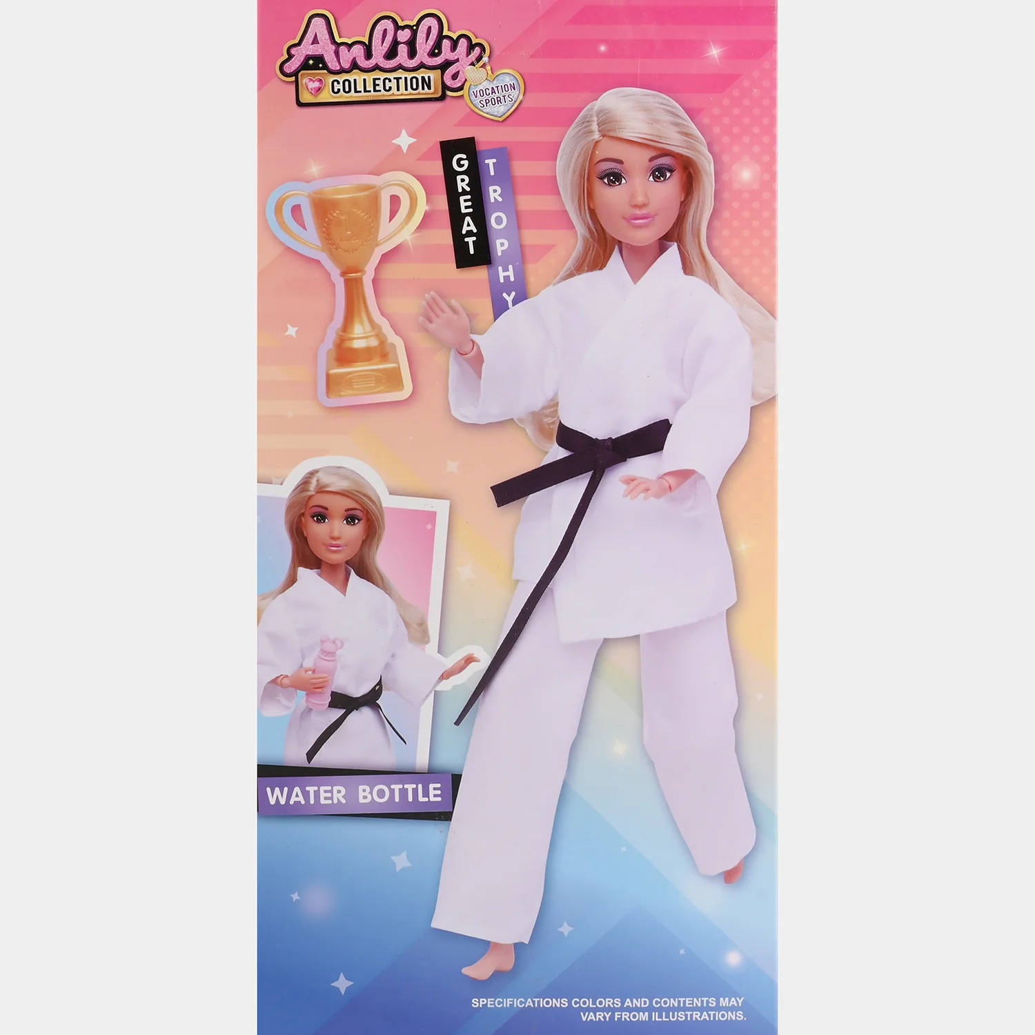 11.5" Lovely Fashion Doll with Accessories Set - Image 6
