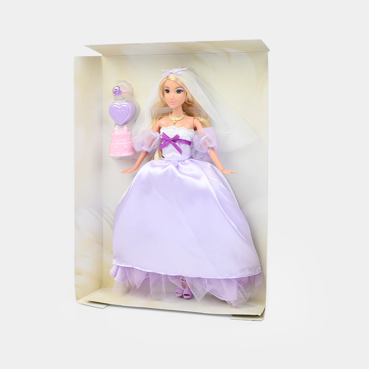 11.5" Lovely Fashion Doll with Accessories Set - Image 4