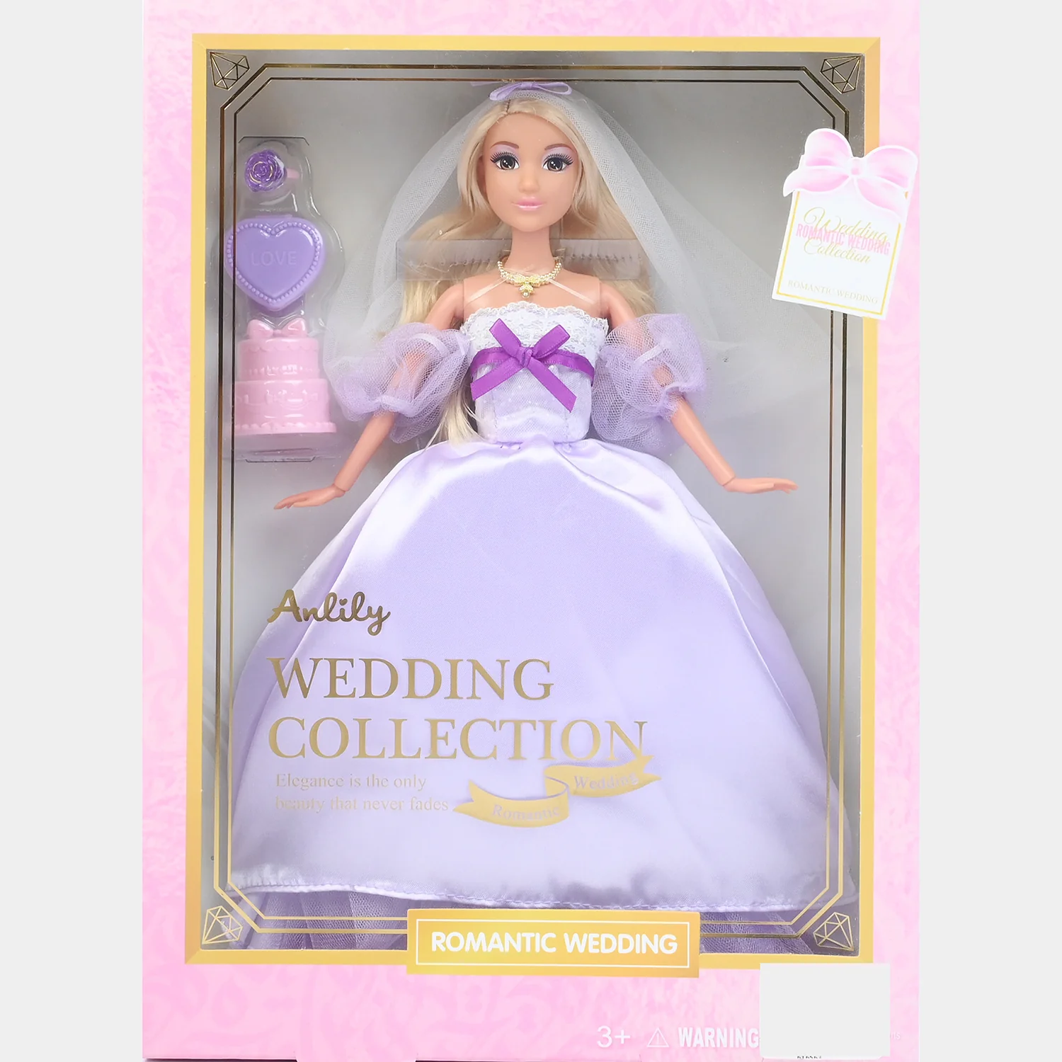 11.5" Lovely Fashion Doll with Accessories Set - Image 5