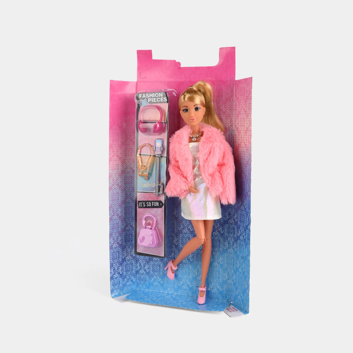 11.5" Lovely Fashion Doll with Accessories Set - Image 5