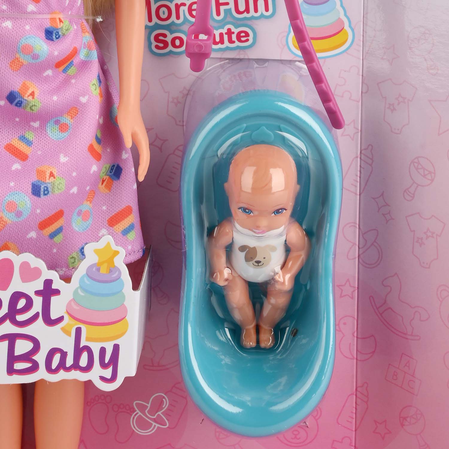 11.5" Lovely Fashion Doll with Accessories Set - Image 4