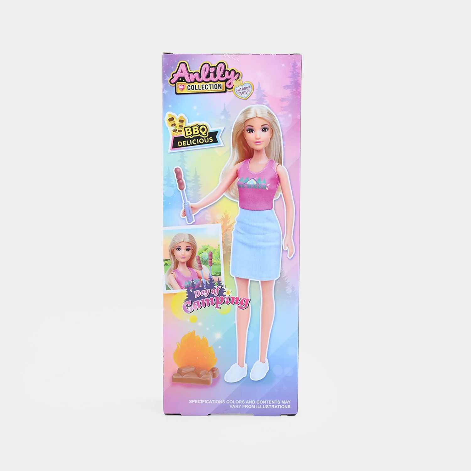 11.5" Lovely Fashion Doll with Accessories Set - Image 6