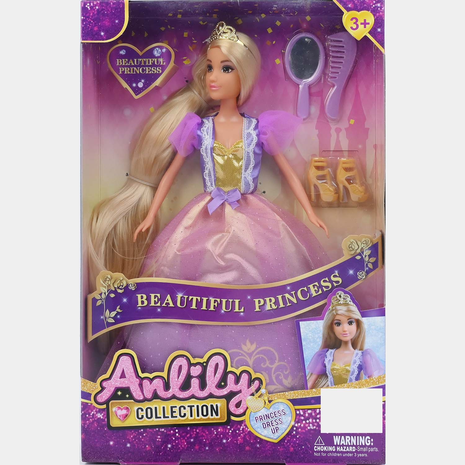 11.5" Lovely Fashion Doll with Accessories Set - Image 5