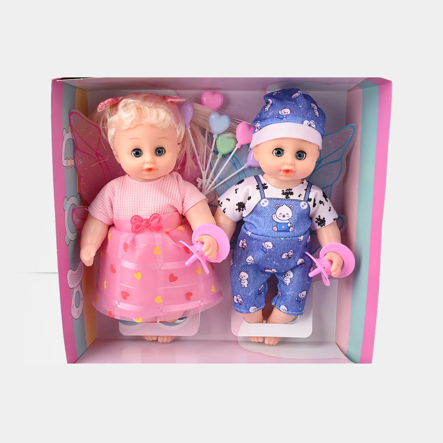 12 Inch Angel Dolls W/Pacifier 622A - Image 2