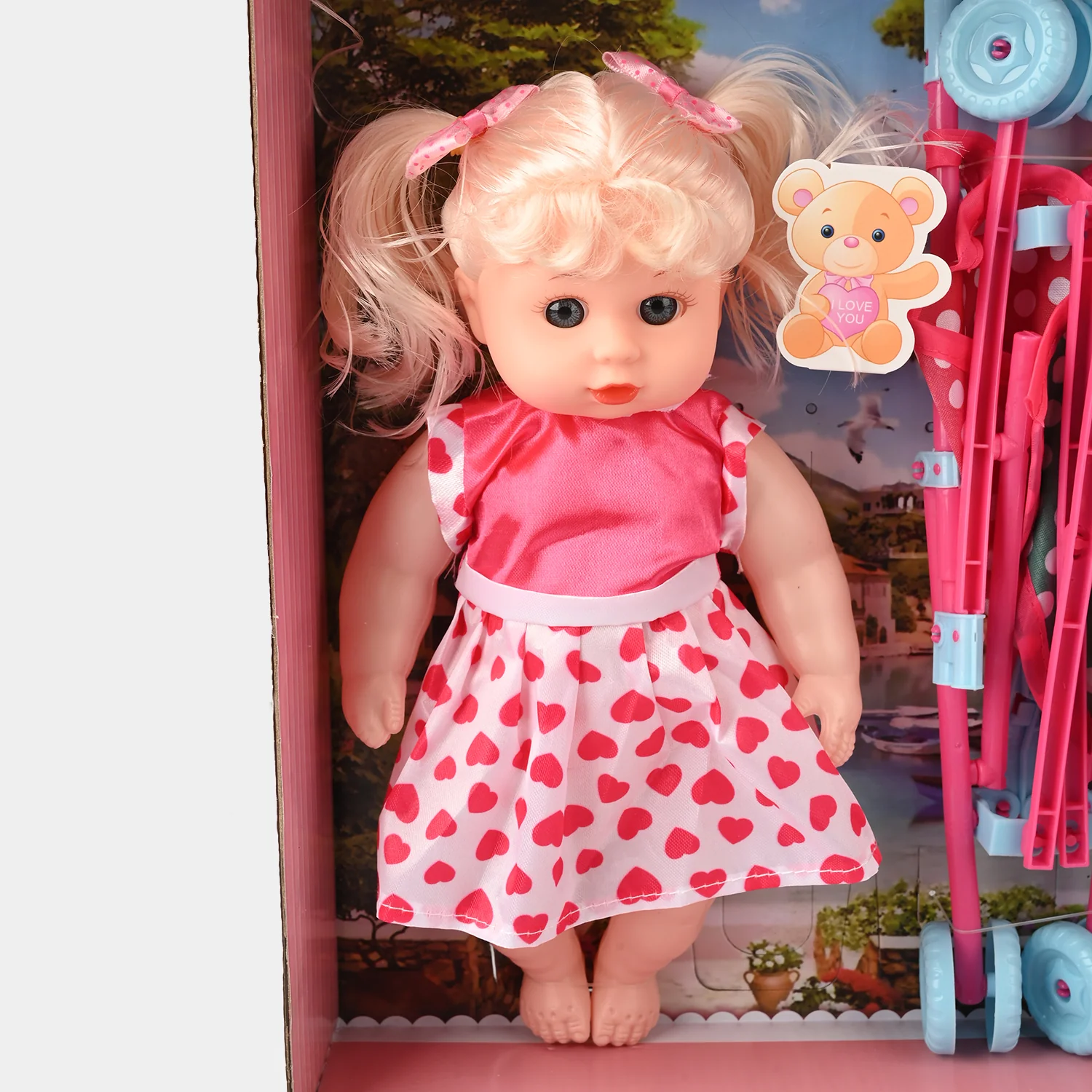 Cute Doll Set with Playful Accessories - Image 3