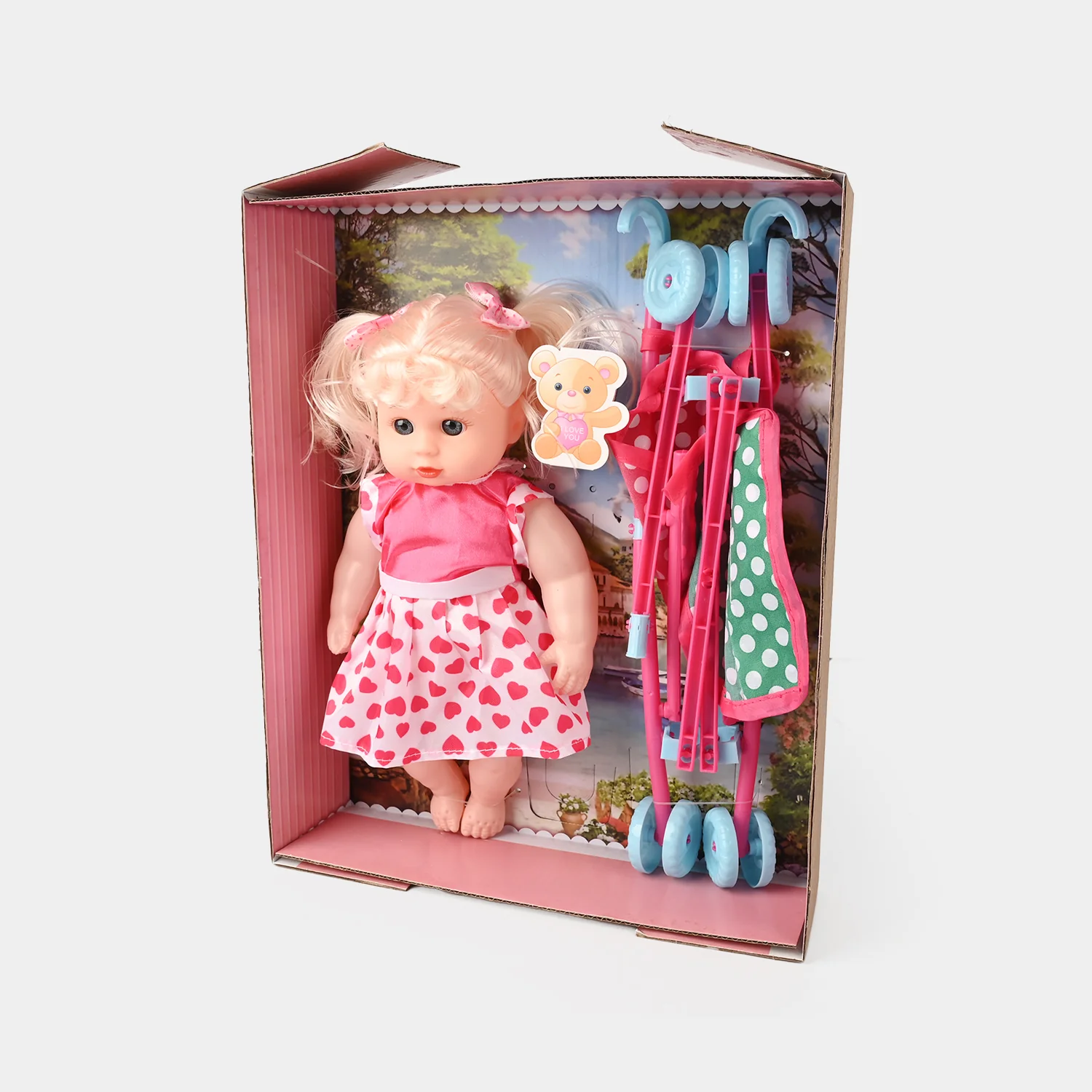 Cute Doll Set with Playful Accessories - Image 5