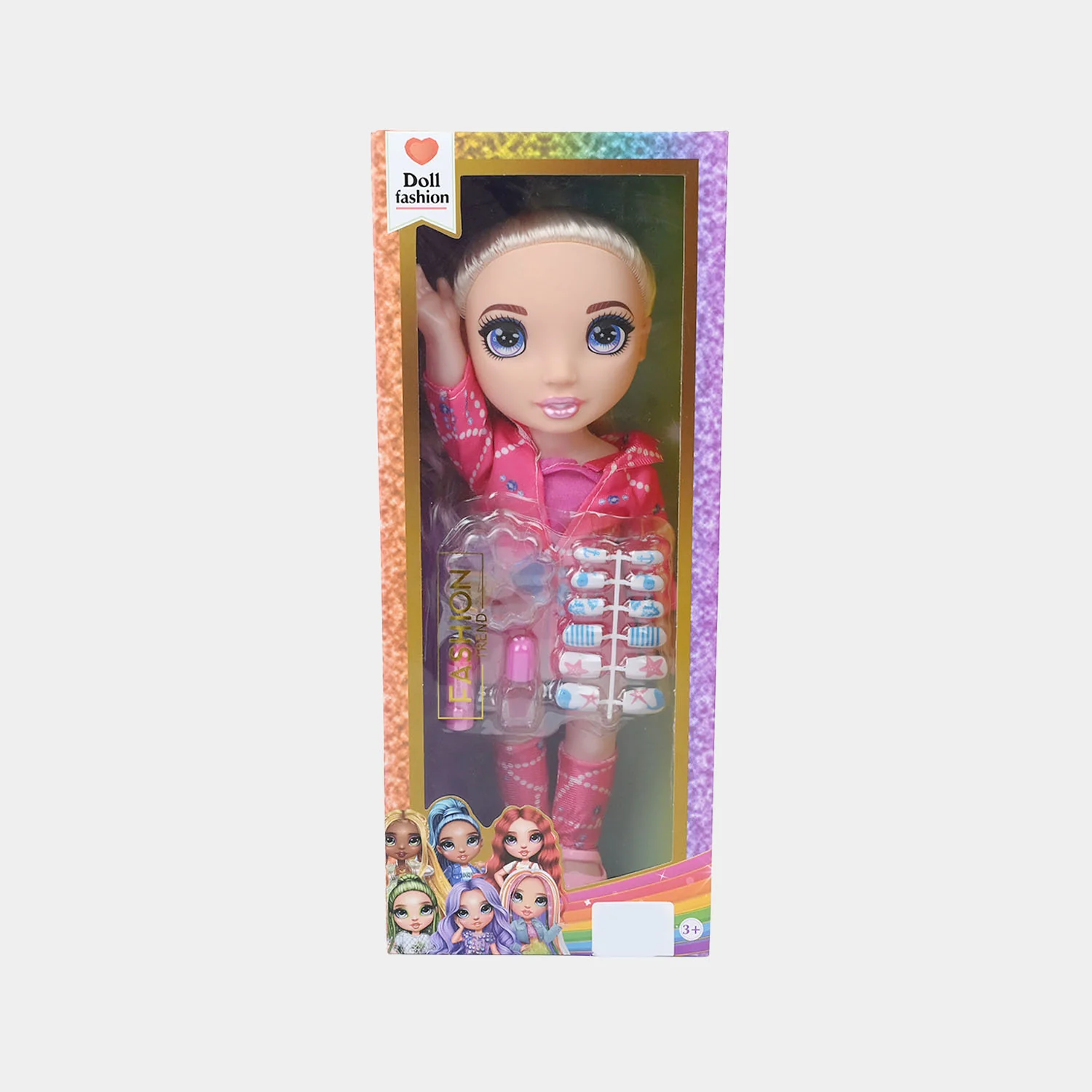 Fashion Doll Makeup Nail Polish with Light & Music - Image 4