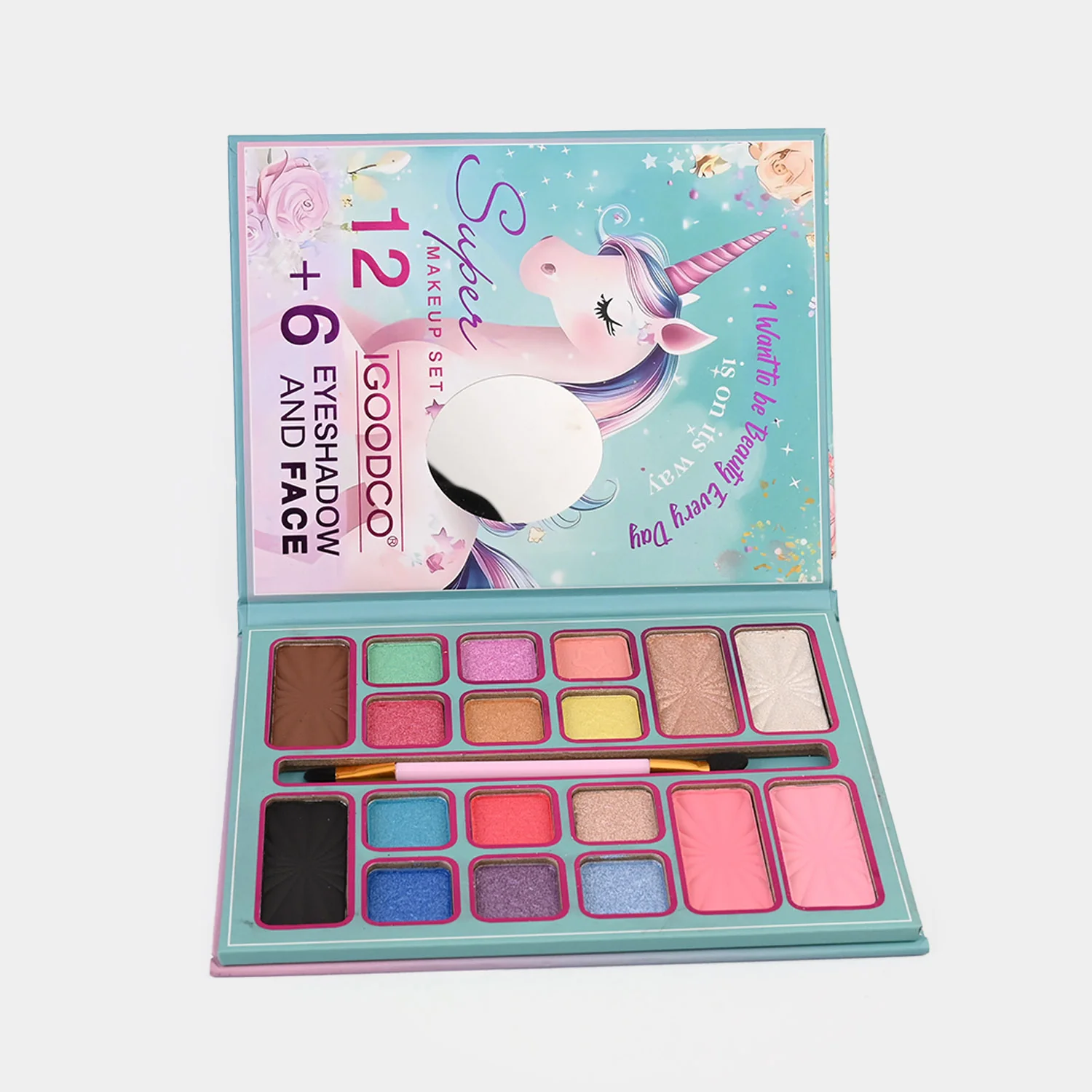 18 Color Makeup Eye Shadow Set - Image 5