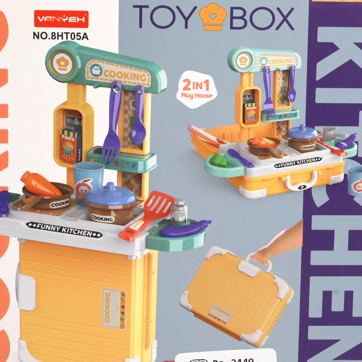 2 In 1 Kitchen Play Set - Image 2