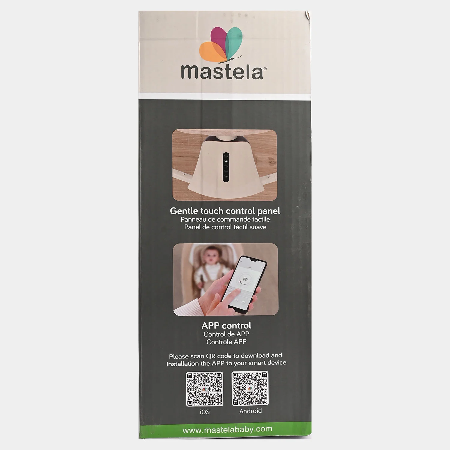 3-in-1 Aura Deluxe Bassinet Auto Swing Mastela | 8015 - Image 5