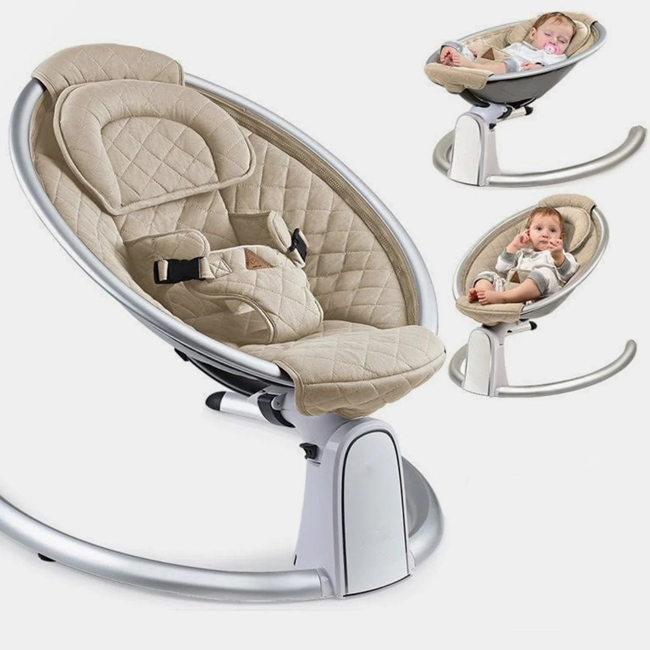3-In-1 Deluxe Multi-Functional Swing/Bassinet (Mothercare) 8016 - Image 3