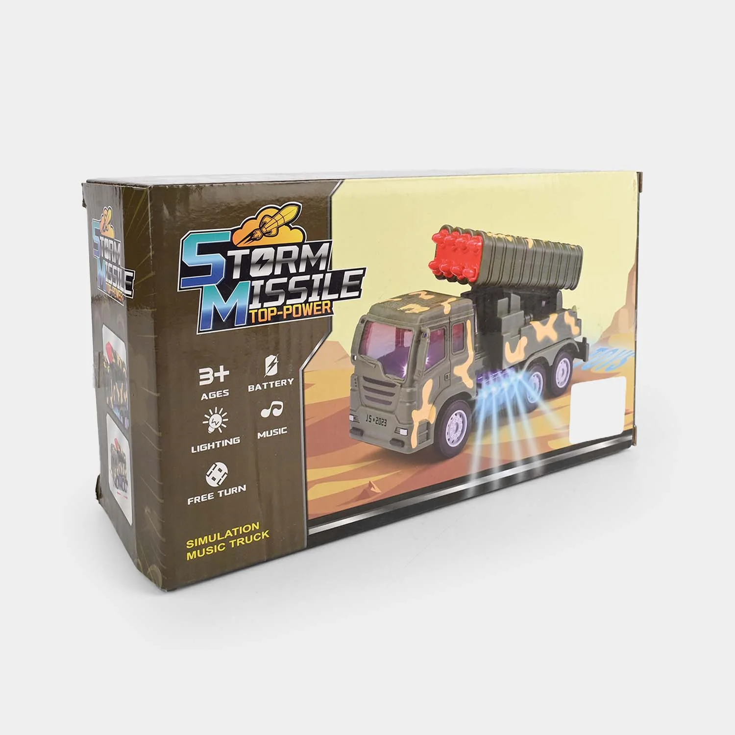 3D Electric Missile Military Vehicle - Image 3