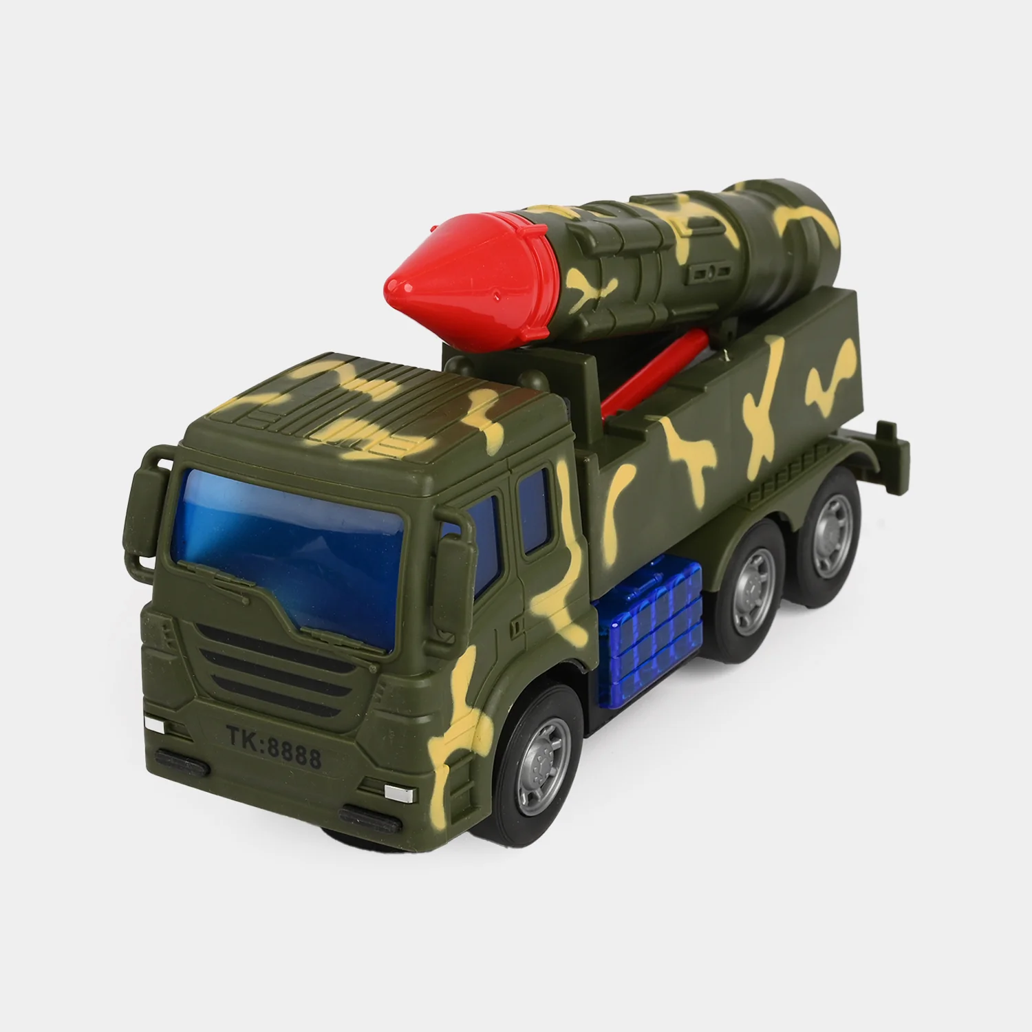 3D Electric Missile Military Vehicle