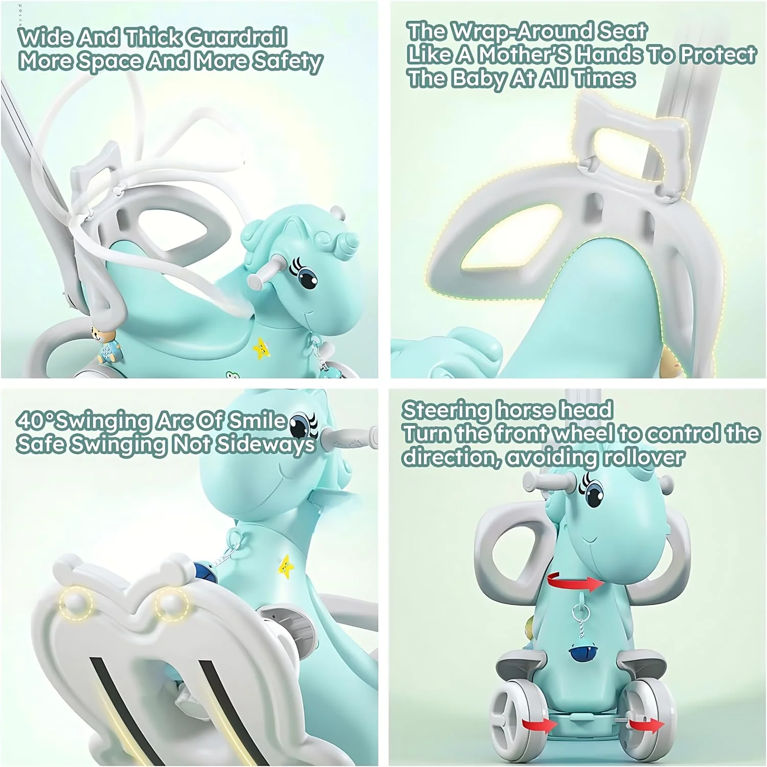 Multifunctional Rocking Horse - Image 3
