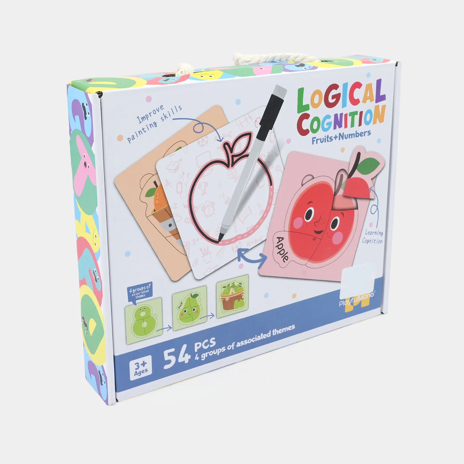 54Pcs Double Layer Cognitive Puzzle - Image 3