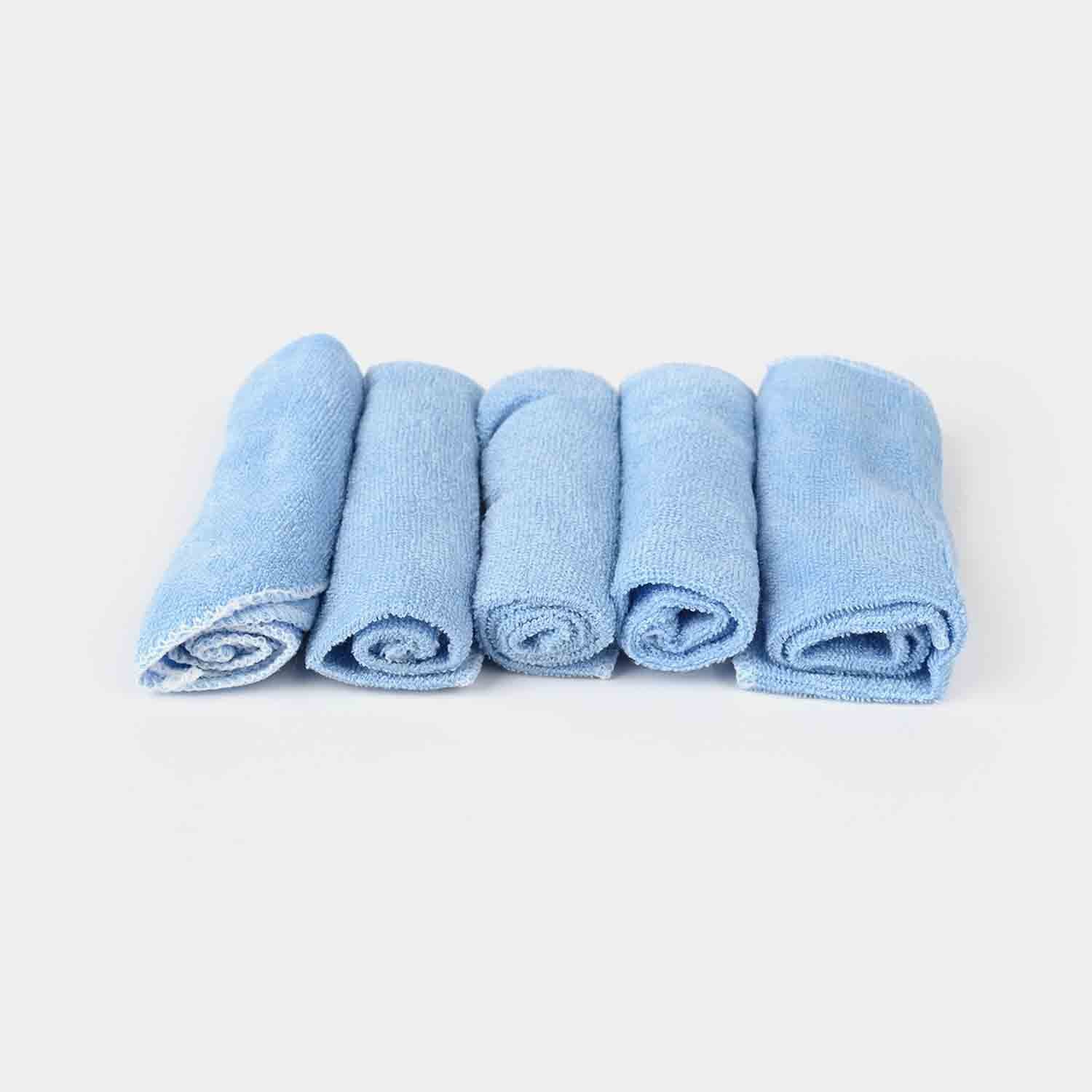 5PCS FACE TOWEL -1074-BLUE - Image 2