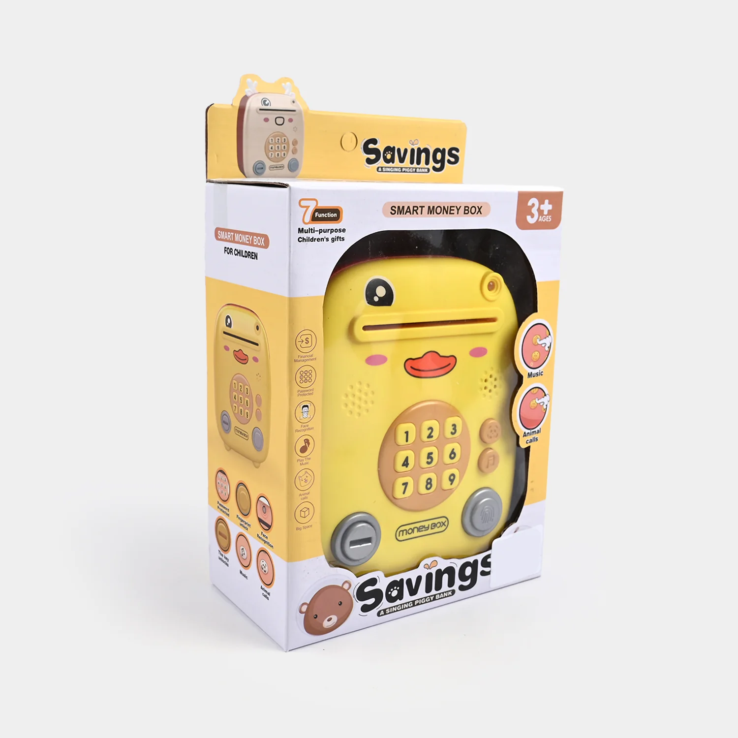 7-in-1 Smart Electronic Money Box for Kids - Image 3