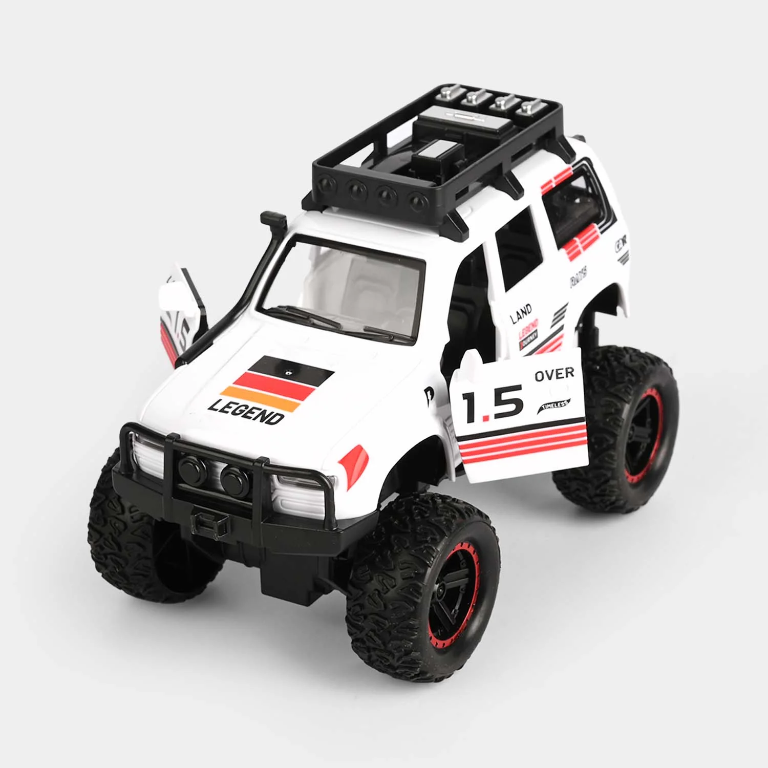 Friction Powered Push & Go Monster Truck - Image 3