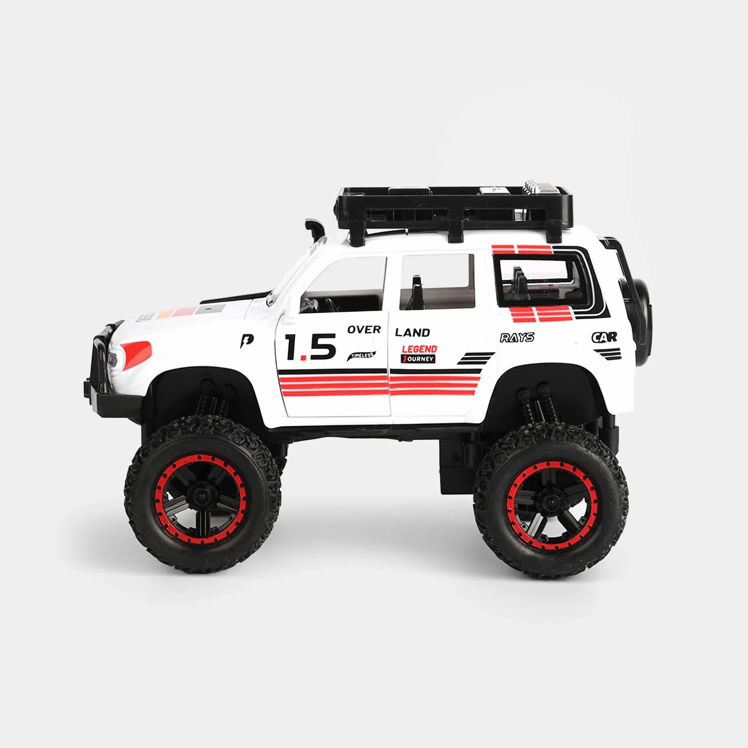 Friction Powered Push & Go Monster Truck - Image 4