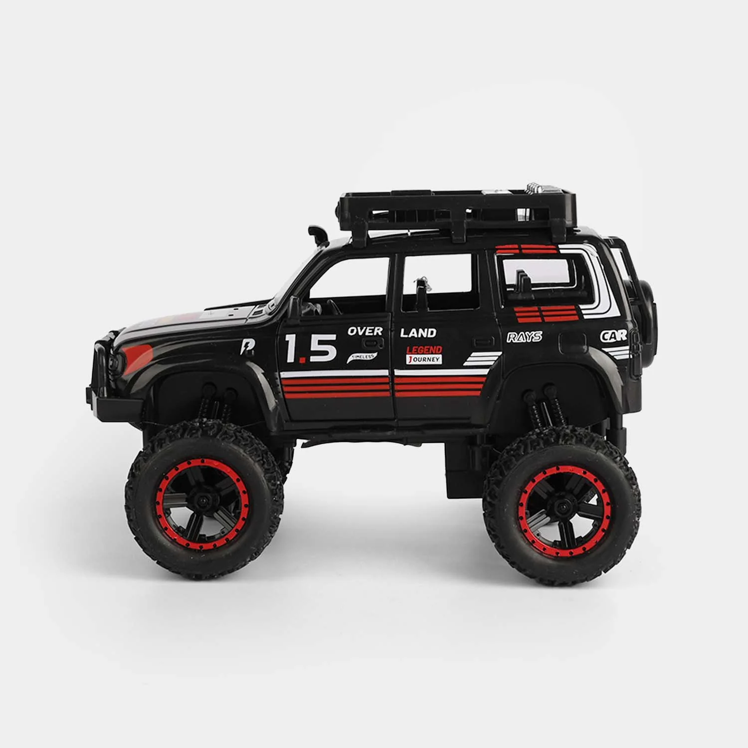 Friction Powered Push & Go Monster Truck - Image 2