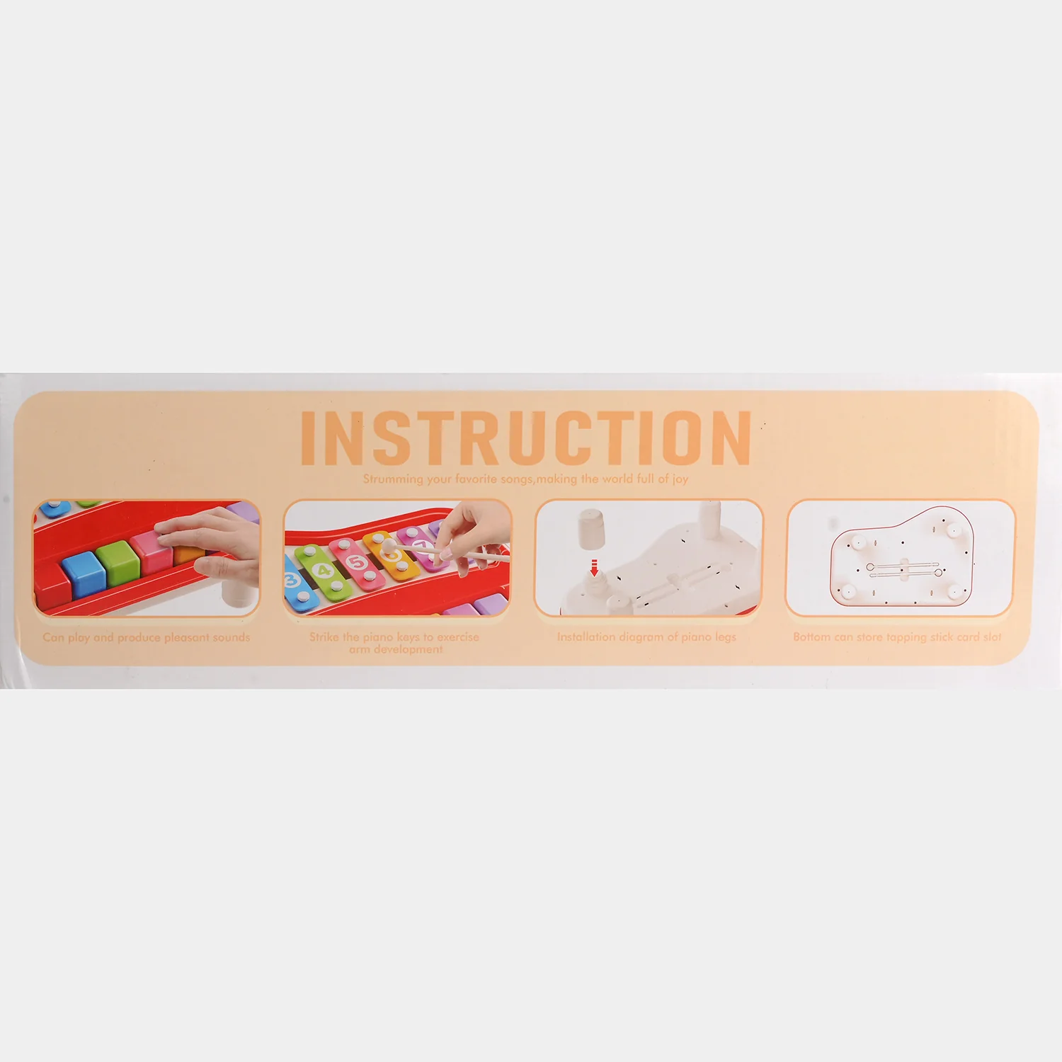 2-in-1 Piano Xylophone Musical Toy - Image 3