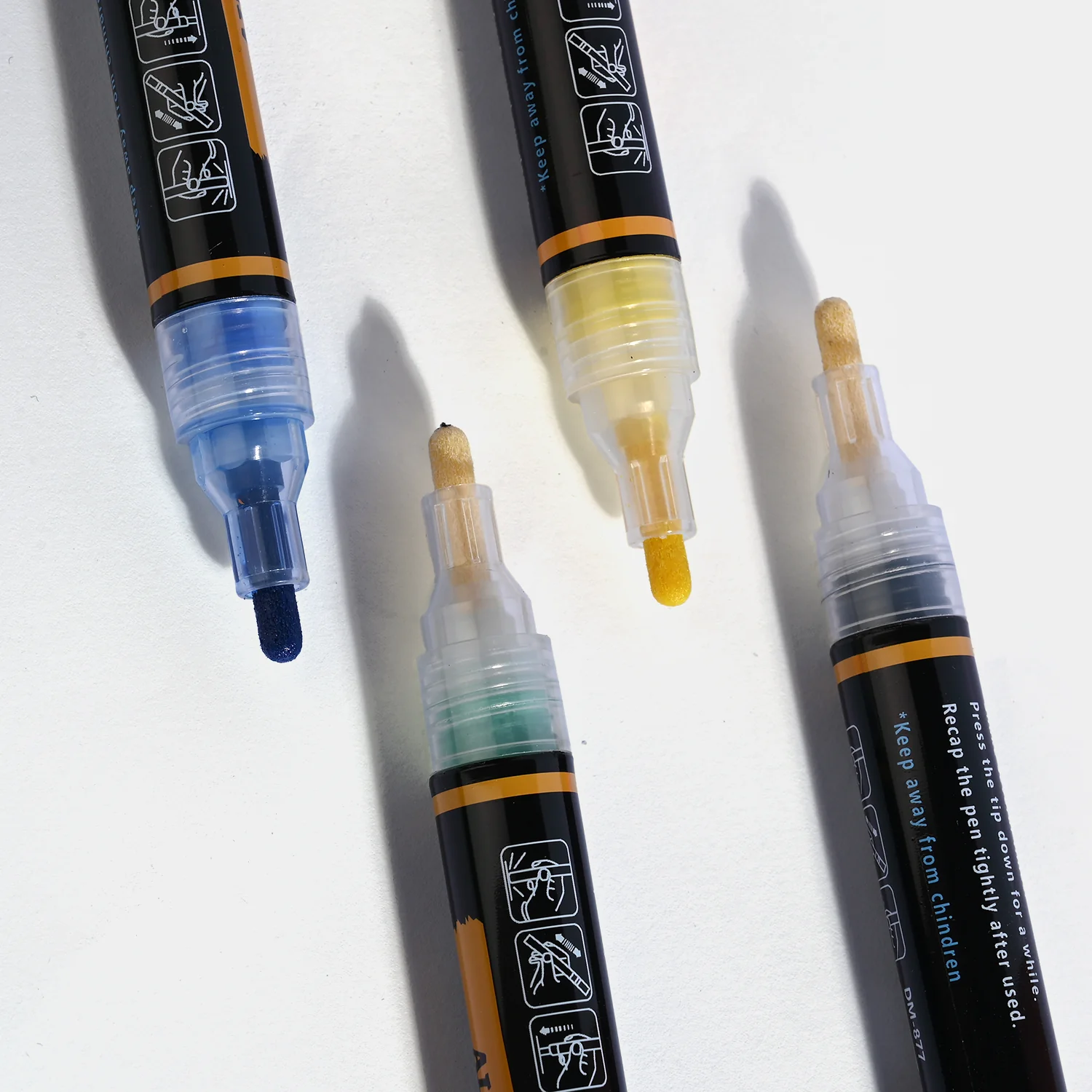 Acrylic Marker Set | 12PCs - Image 2