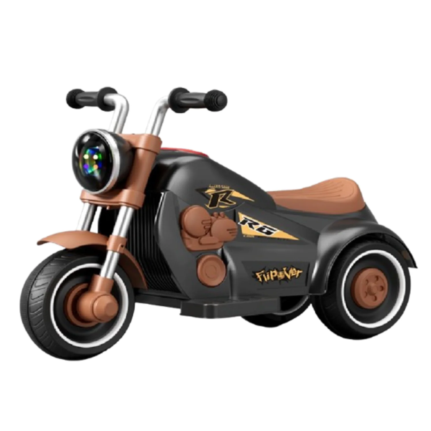 Activity Bike Electric Motorcycle for Kids | 111 brown - Image 2