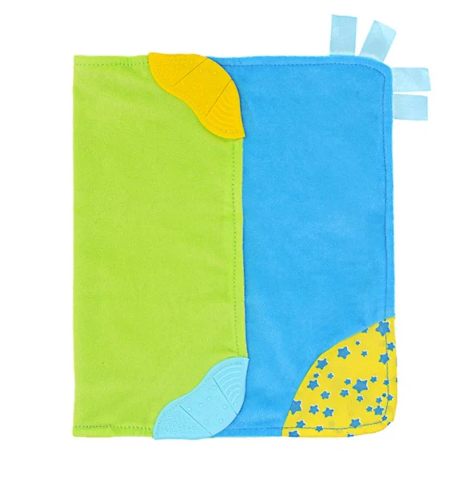 Comforting Activity Blanket - Green/Blue - Image 3