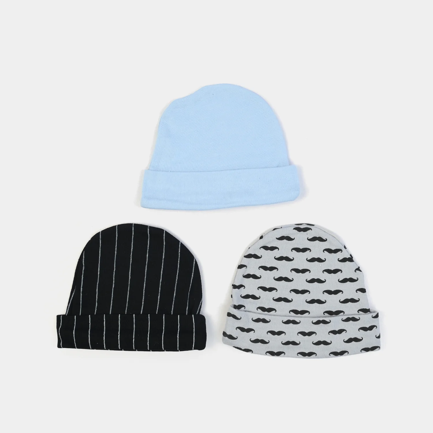 Pack OF 3 Infant Cap/Hat Set - Image 2