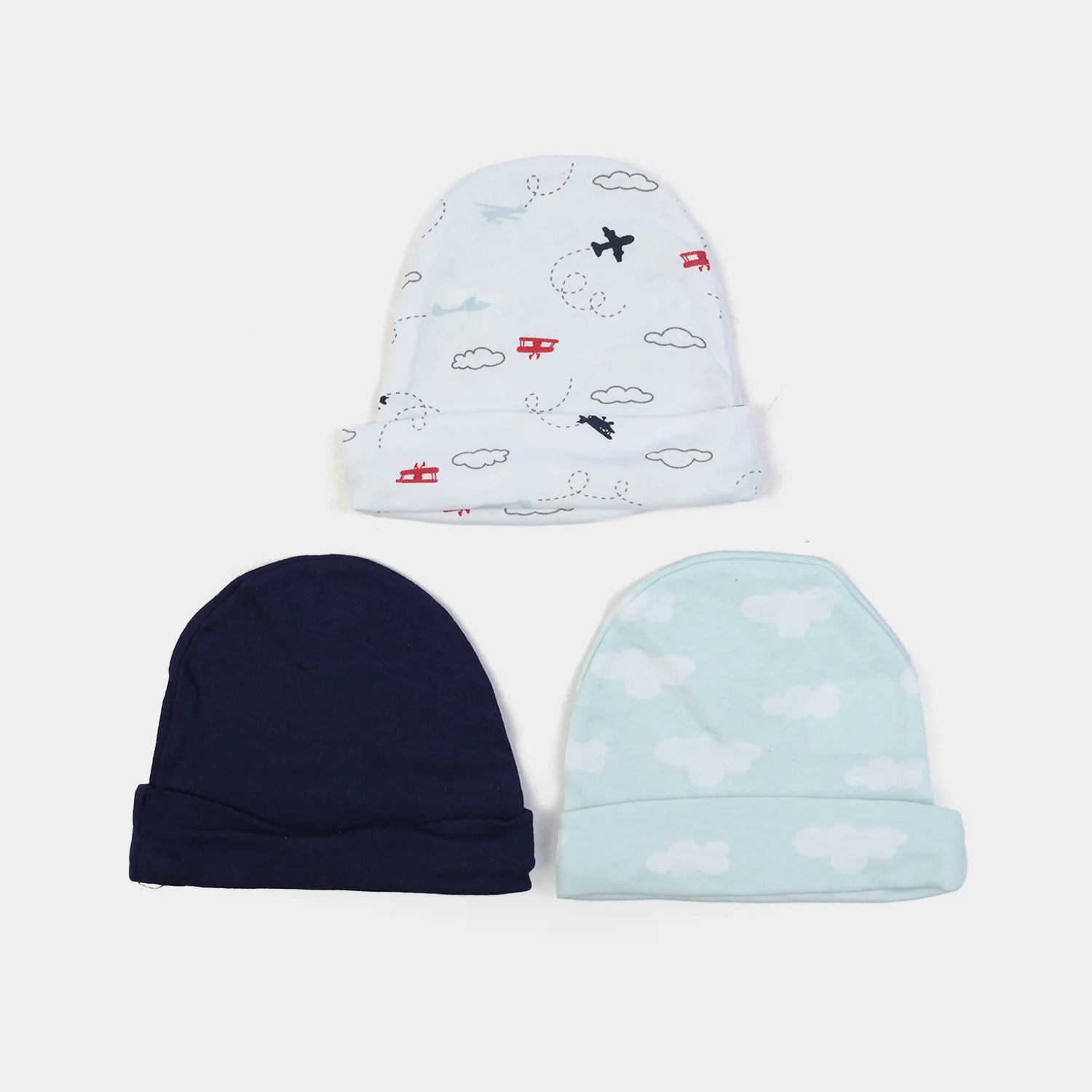 Pack OF 3 Infant Cap/Hat Set - Image 2