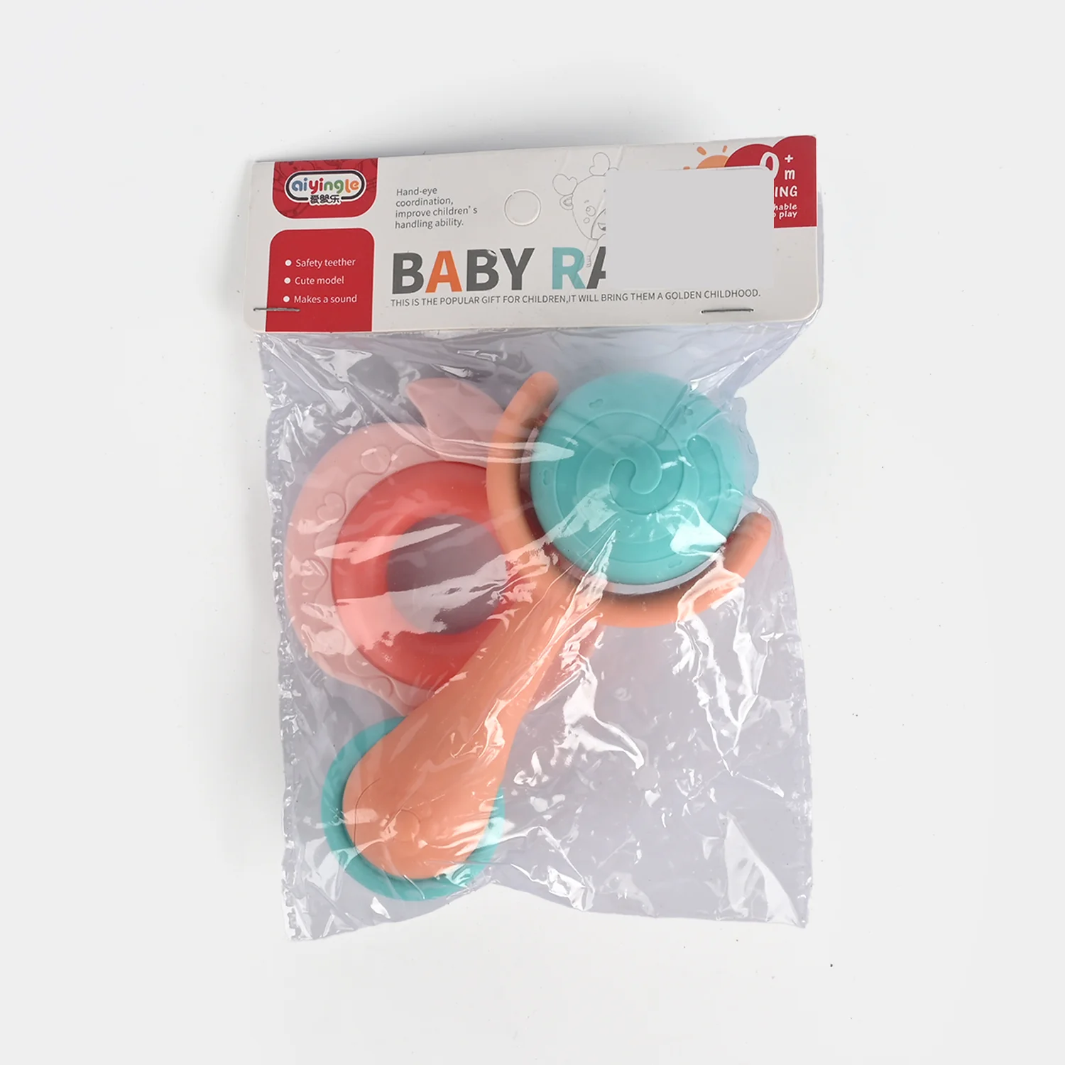 Infant Rattle Toy Play Set | 2Pcs - Image 3